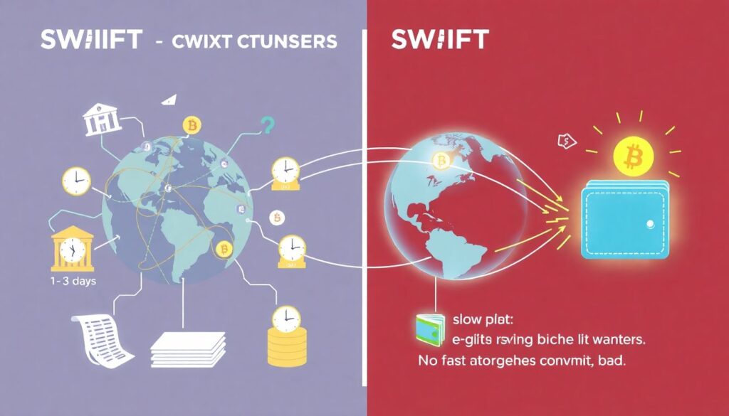 Использование криптовалют в международных переводах и платежах - иллюстрация
