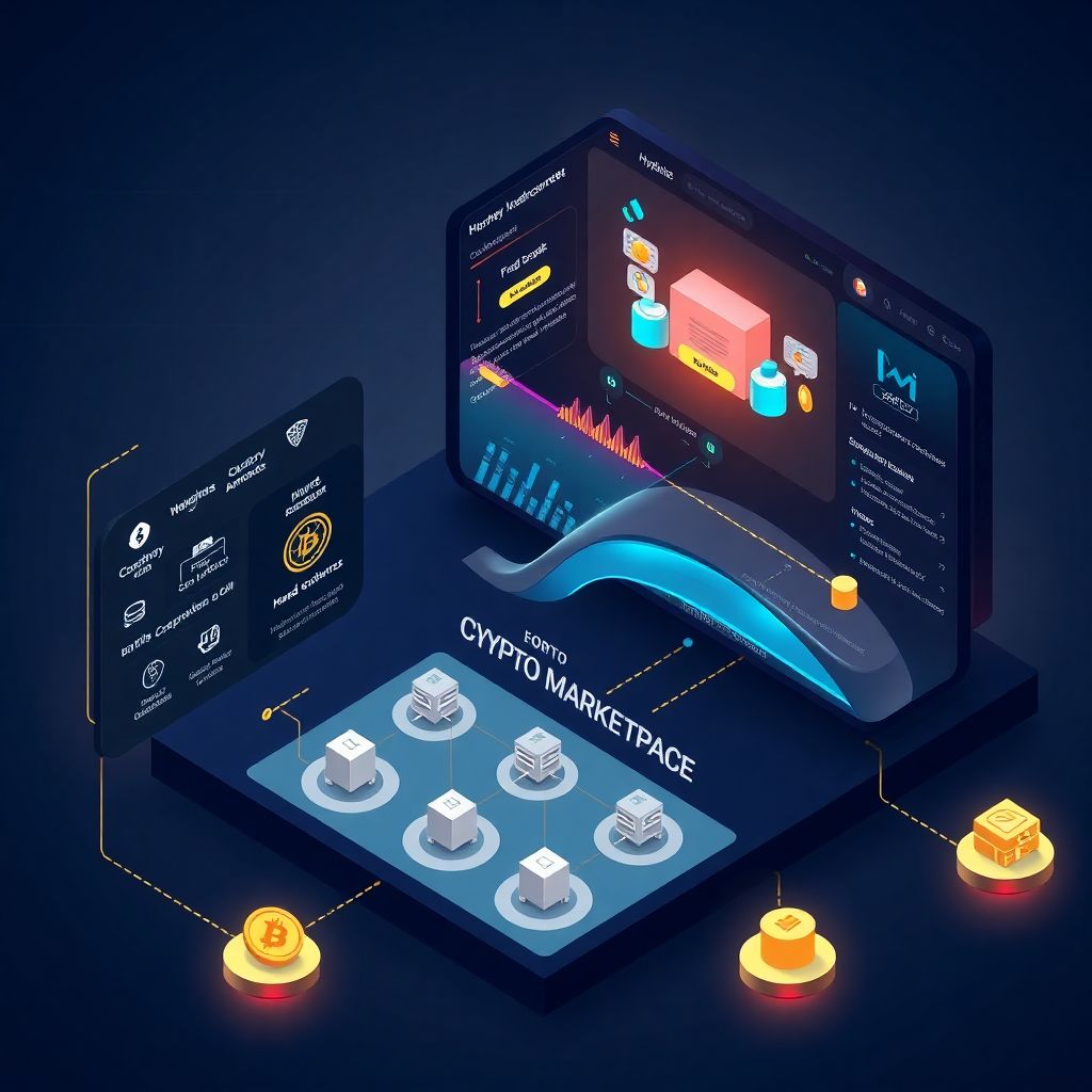 Как открыть свой криптомаркетплейс на блокчейне: пошаговое руководство для запуска