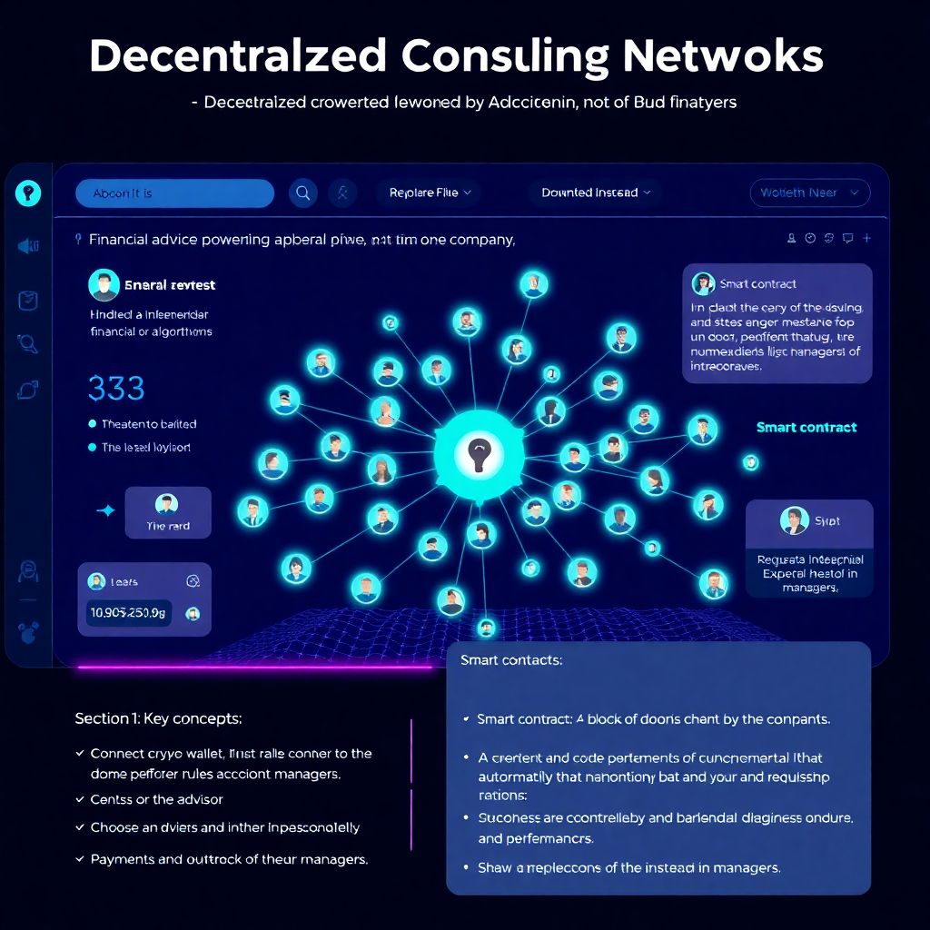 Как работают децентрализованные консультационные сети и влияют на финансы