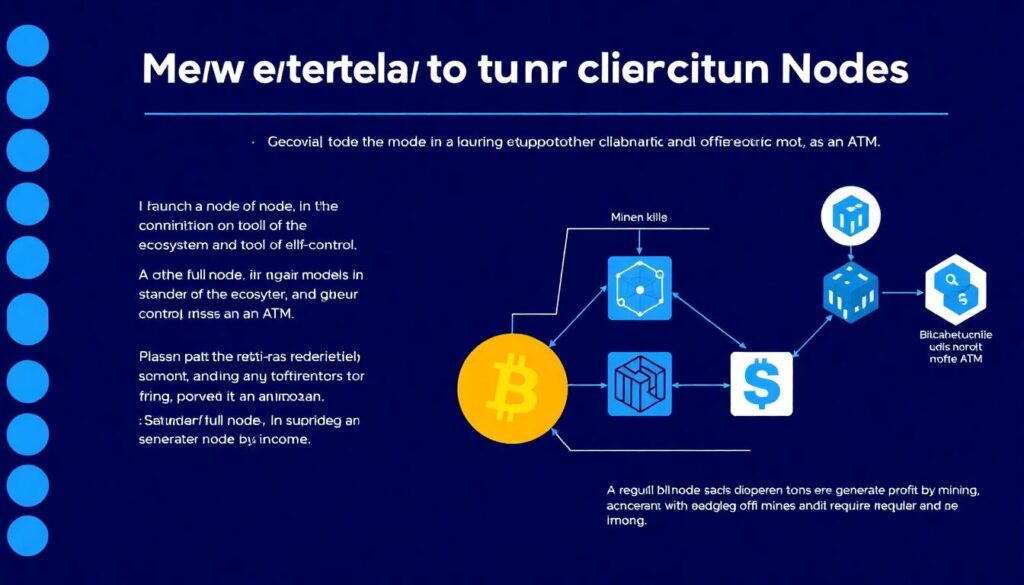 Как работает узел в сети блокчейн и зачем он нужен - иллюстрация