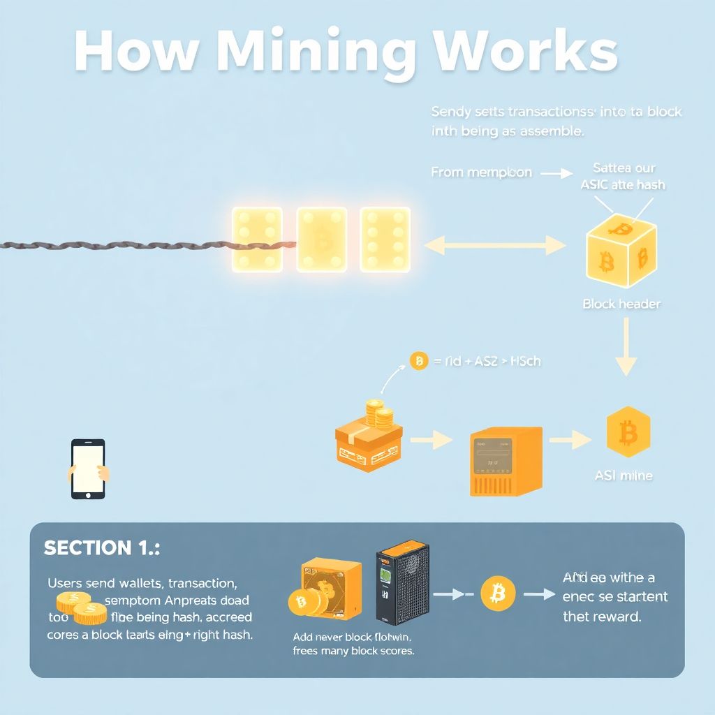 Как работает майнинг: путь от майнеров до подтверждения транзакций в блокчейне