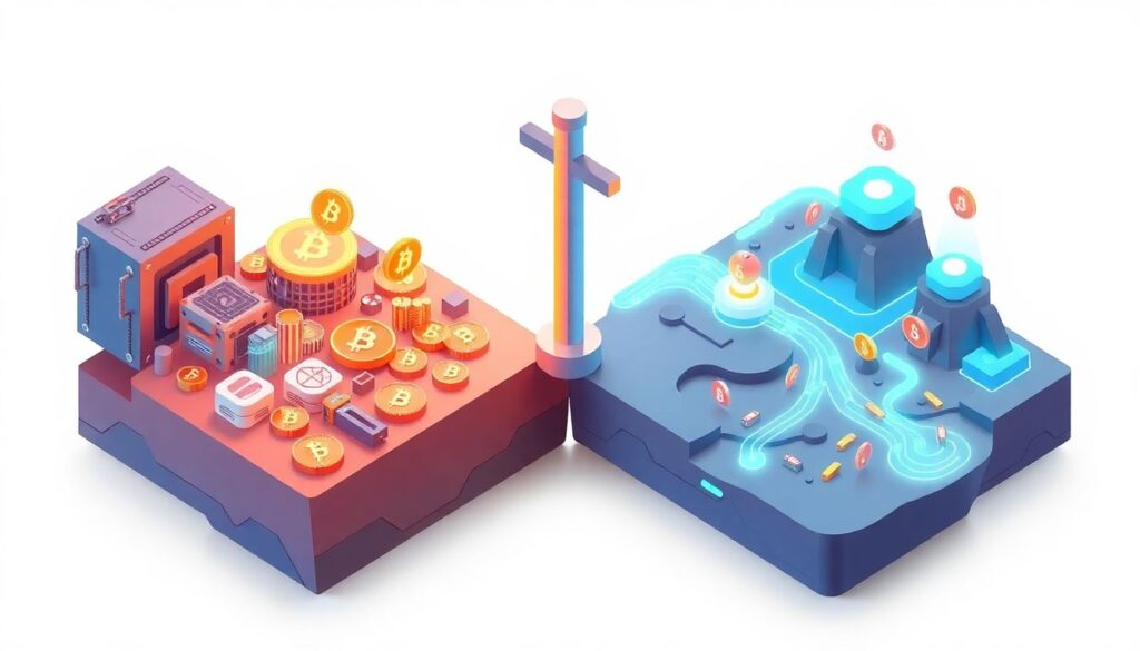 Сравнение PoW и PoS: преимущества и недостатки для пользователей - иллюстрация