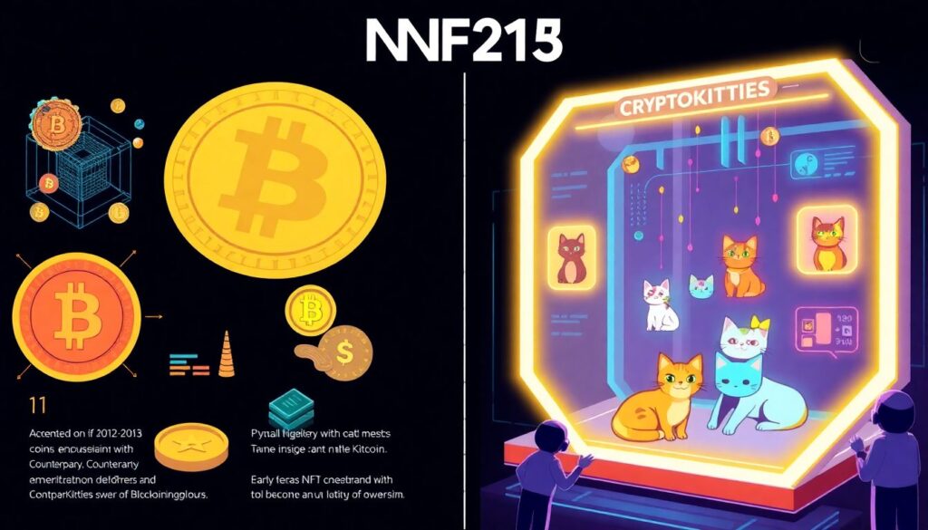 Что такое NFT и как он влияет на цифровую собственность - иллюстрация