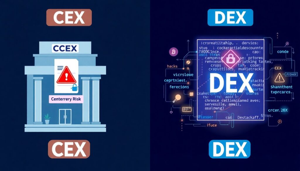 Как работают централизованные и децентрализованные биржи - иллюстрация