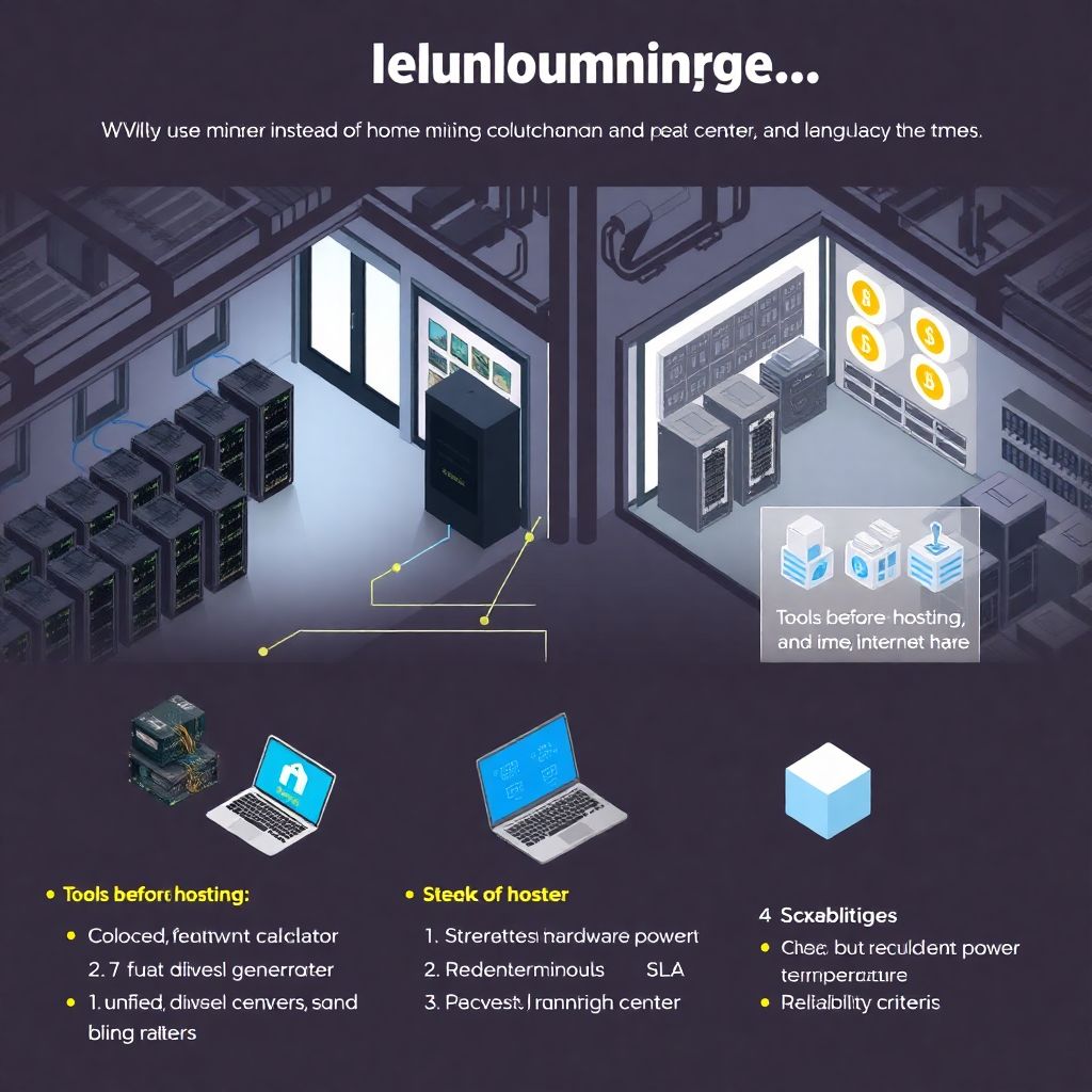 Как выбрать надёжный хостинг для майнинг-фермы и не потерять прибыль