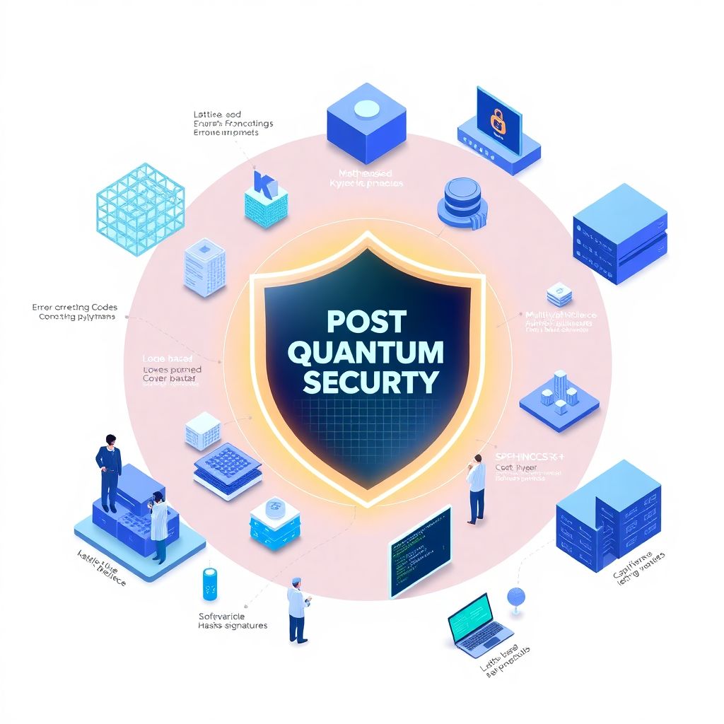 Секции технологий, лежащие в основе квантово‑устойчивых криптосистем