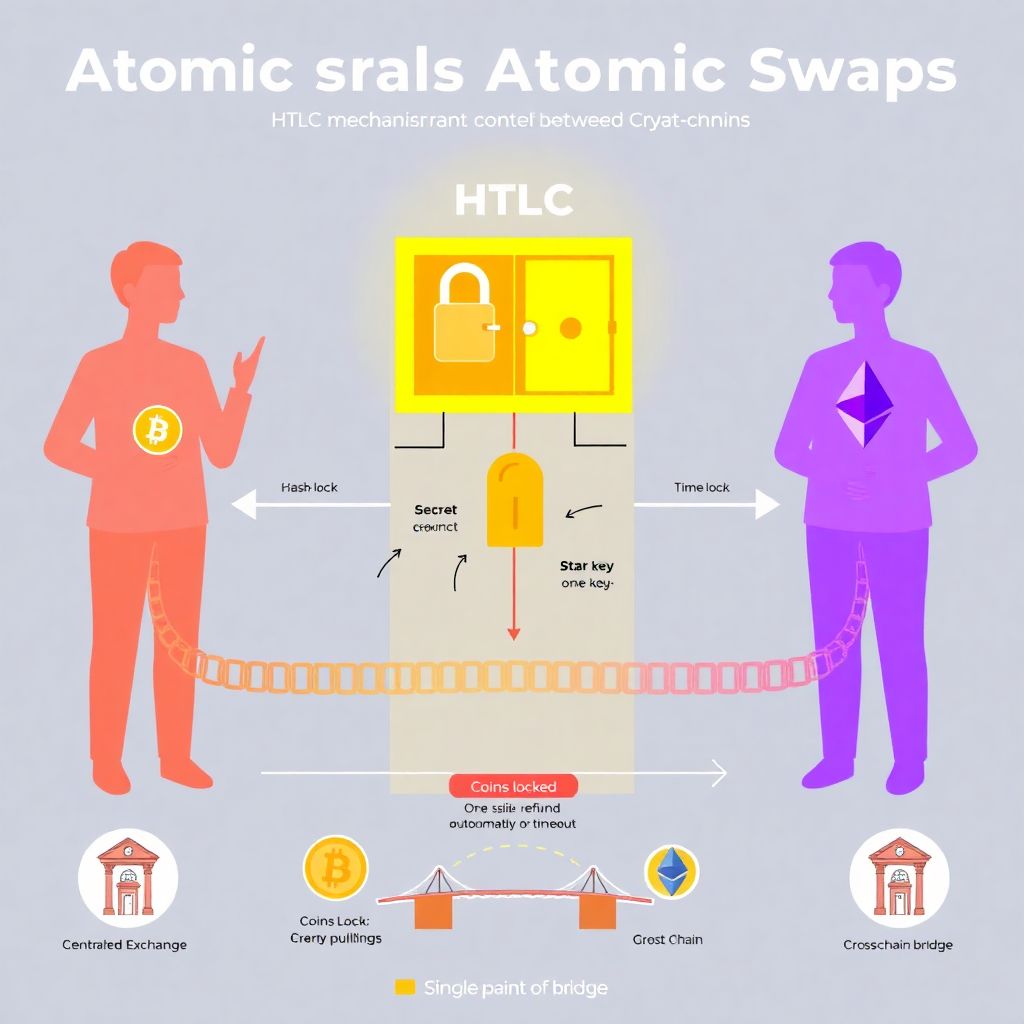 Атомарные свопы: что это такое и как они работают в криптовалюте