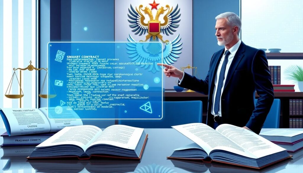 Юридические аспекты смарт-контрактов и их исполнение - иллюстрация