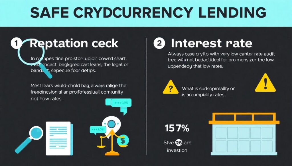 Как выбрать криптокредит и кредитный риск - иллюстрация