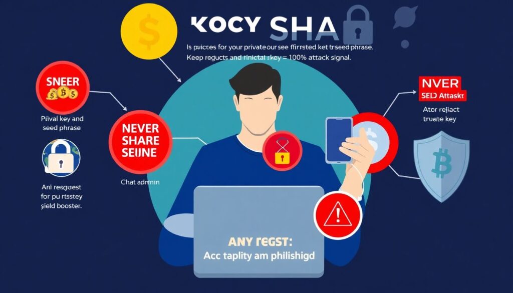 Как защищаться от фишинга и социальных атак в мире криптовалют - иллюстрация