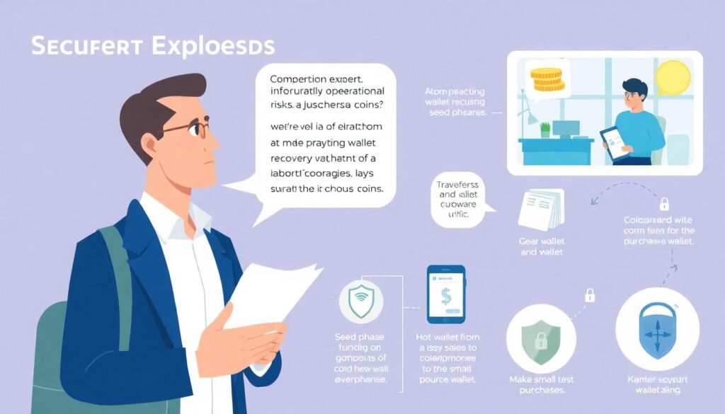 Как работать с криптовалютами в путешествиях и командировках - иллюстрация