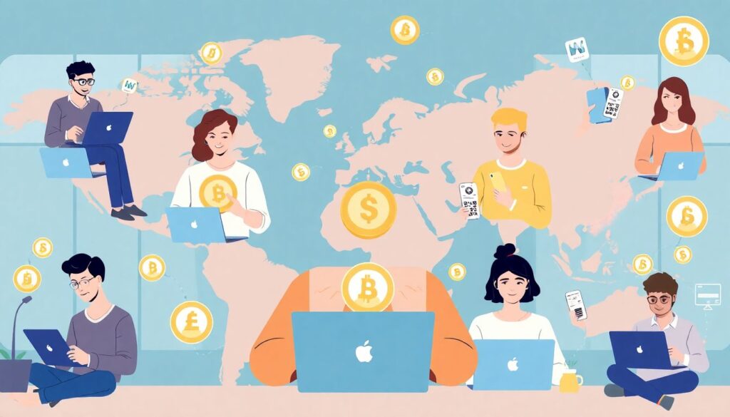 Как работать с криптовалютами в путешествиях и командировках - иллюстрация