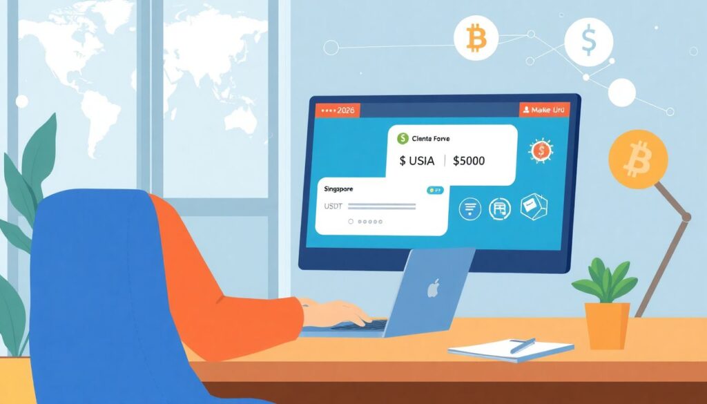 Как влияют криптовалюты на фриланс и удаленную работу - иллюстрация