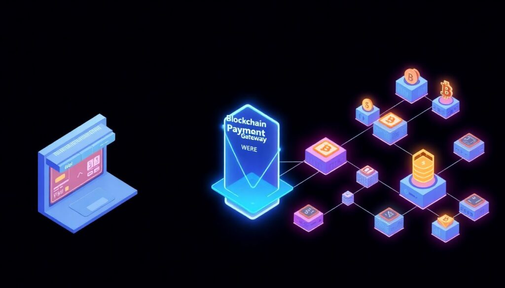 Как работают платежные шлюзы на базе блокчейна - иллюстрация