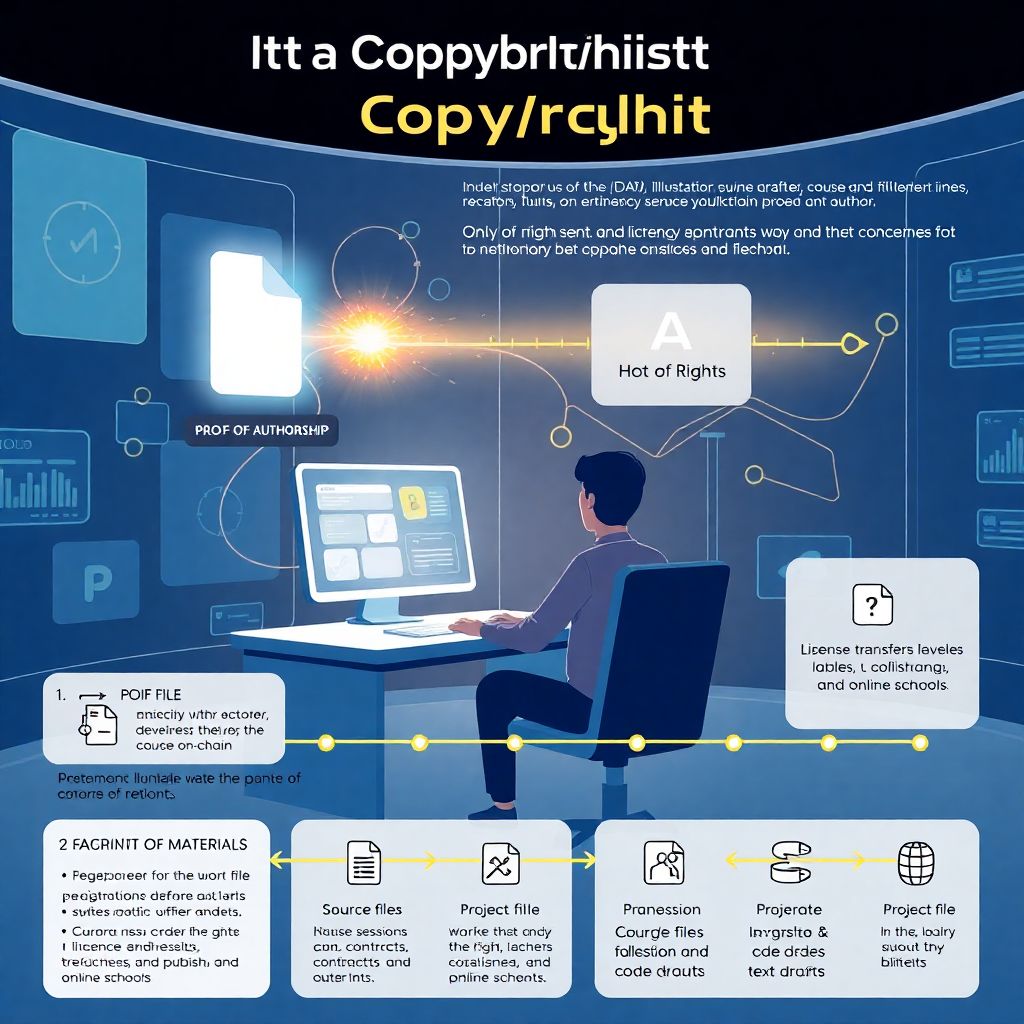Как использовать блокчейн для защиты авторских прав в цифровом пространстве