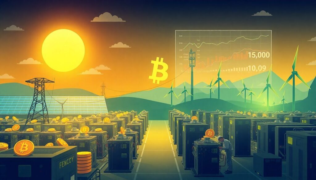 Как изменилась роль майнеров после перехода на экологичные источники энергии - иллюстрация