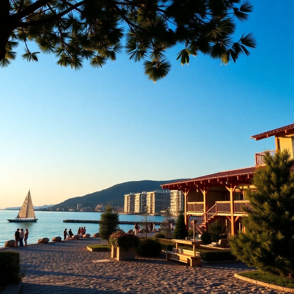 Кабардинка лестница для активного отдыха и туризма