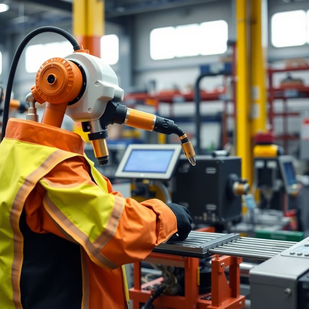 Промышленные роботы и их роль в автоматизации производства